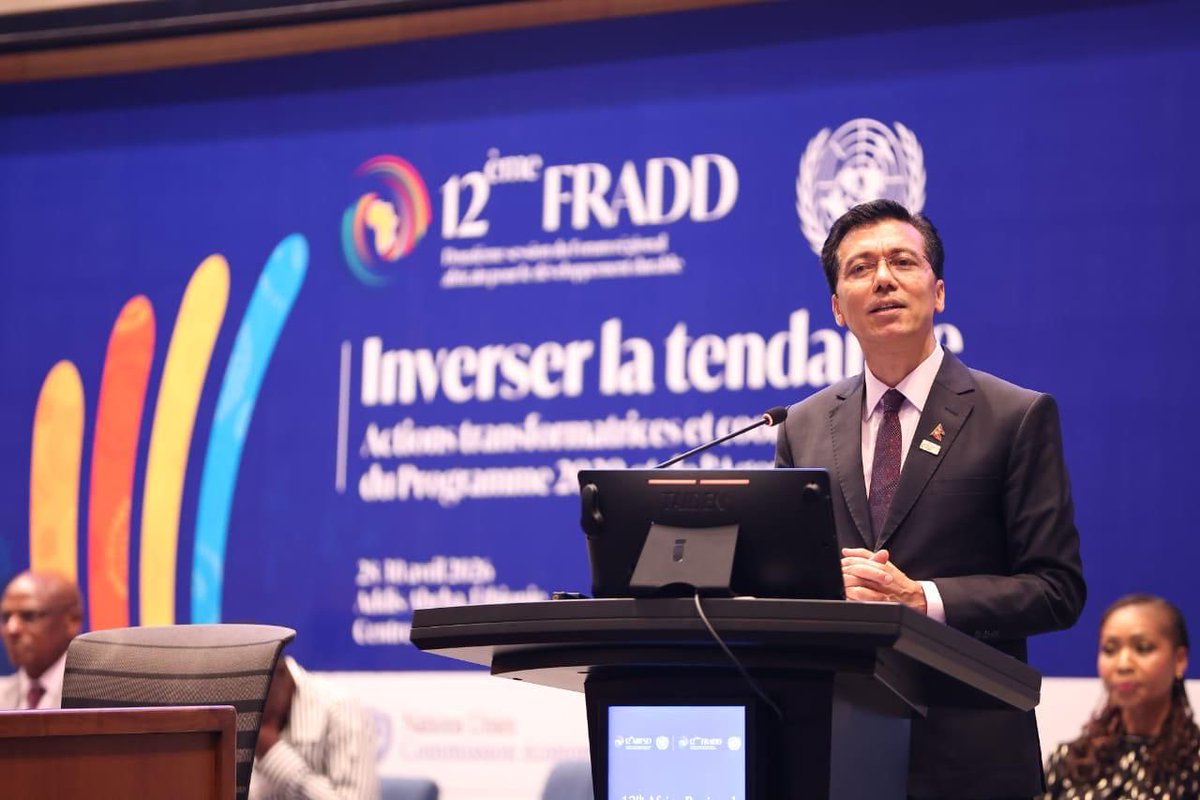 UN ECOSOC President tweet media