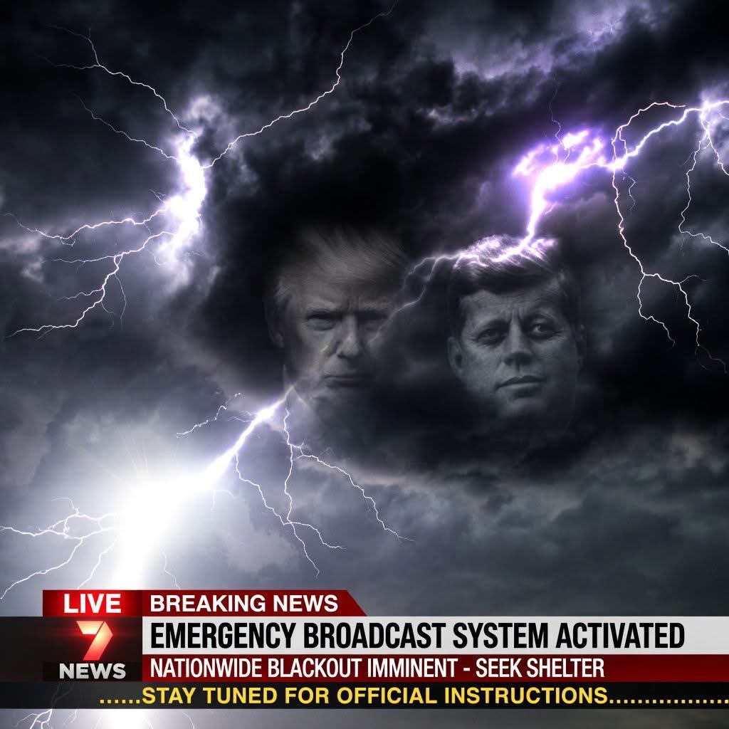 PaulGoldEagle's tweet photo. BREAKING NEWS — WHITE HOUSE
EMERGENCY BROADCAST SYSTEM (EBS) ACTIVATION SCHEDULED FOR MAY 1, 2026
WASHINGTON, D.C. — April 28, 2026
The White House and the Department of Homeland Security announced today that a nationwide test and activation of the Emergency Broadcast System (EBS) will take place on Thursday, May 1, 2026.
Officials stated that the activation will involve a full-scale nationwide blackout protocol lasting several hours, during which all regular television, radio, and cellular communications will be temporarily interrupted. The test is described as “critical for national preparedness” amid heightened concerns over infrastructure security and emergency response capabilities.
“Citizens are advised to prepare for a complete communications blackout beginning at 12:00 PM EDT on May 1st,” said a senior White House official. “During this period, the Emergency Alert System will broadcast important national security information. Americans should remain indoors, secure their homes, and have emergency supplies ready.”
The announcement comes as dark storm clouds continue to gather over the capital, with multiple lightning strikes reported across the region earlier today.
What to Expect on May 1:
All non-emergency broadcast signals will go dark
The EBS tone and presidential message will be transmitted
Cellular networks and internet services may experience widespread disruption
Power fluctuations possible in some areas
The White House urges all Americans to stay tuned to official government channels and follow instructions provided through the Emergency Broadcast System.
Further details will be released in the coming days. This is not a drill.
Stay safe. Stay informed.

Peace & love ❤️ to you all my Q family ❤️

🚨(EBS) ALERT! THIS IS NOT A TEST!
THE EMERGENCY BROADCAST SYSTEM HAS BEEN ACTIVATED! 
ARE YOU READY FOR THE COMING OF EBS 
YES OR NO

TURN ON YOUR NOTIFICATIONS NOW!

ARE YOU READY?
>>> Q | storm is upon us. 🌪️