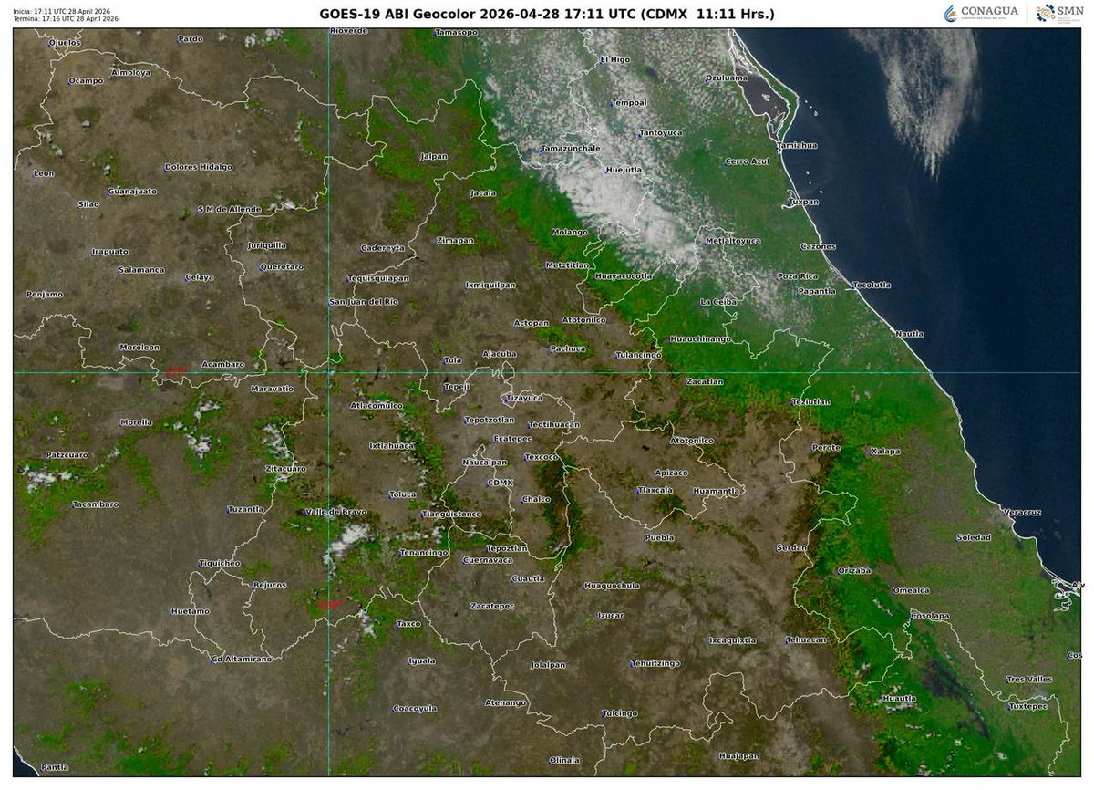 Meteorología Puebla tweet media