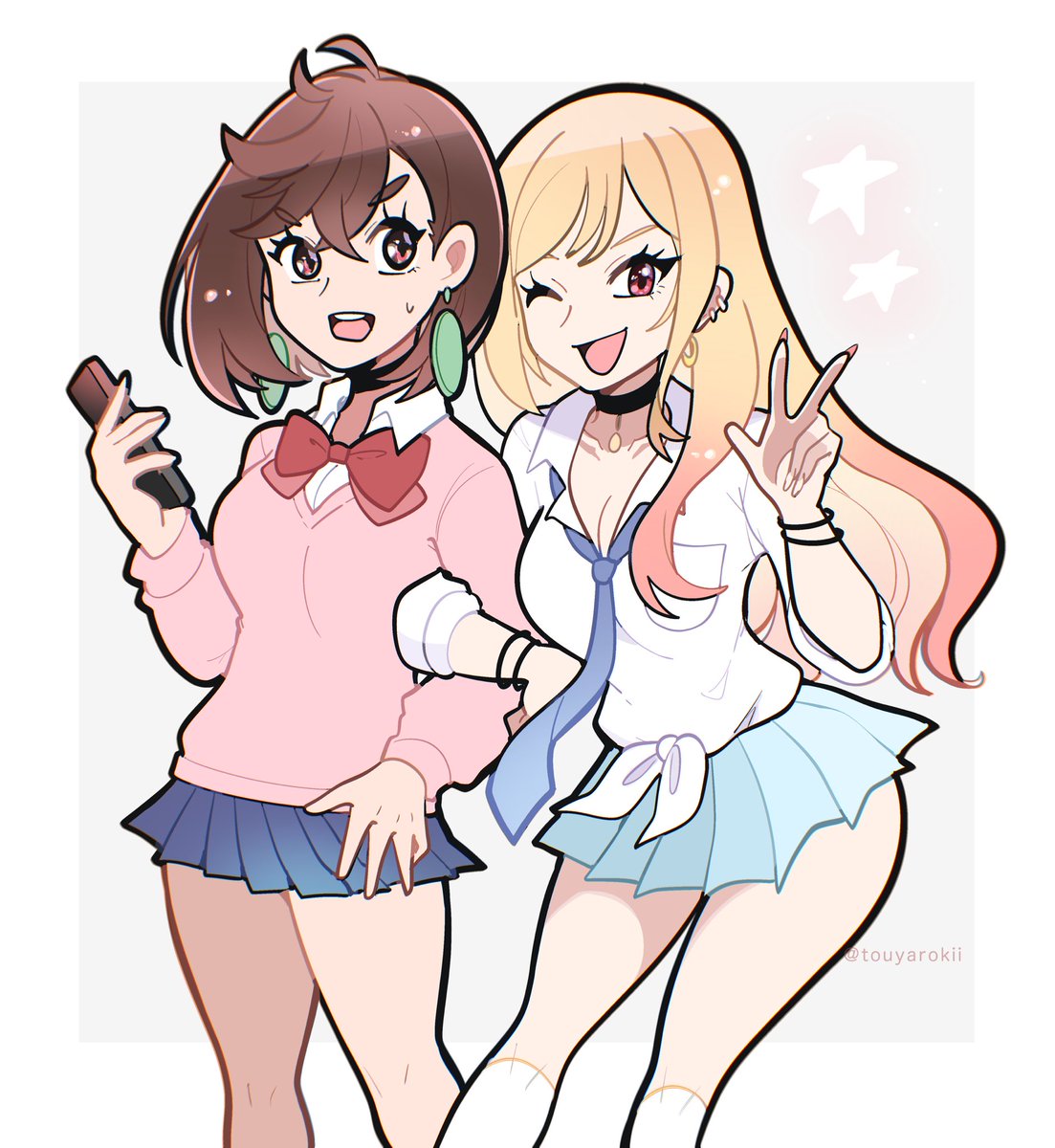 Gyaru anime girls!! ✨✨