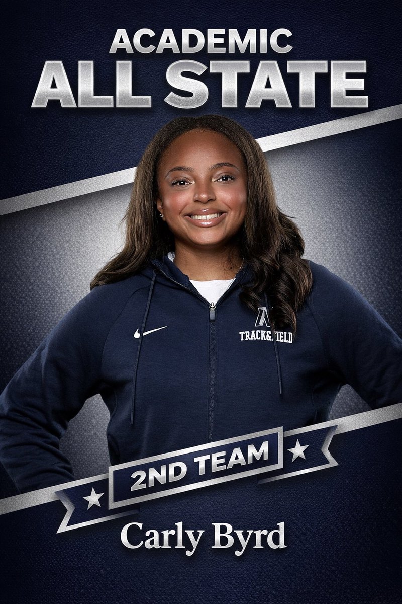 Nimitz_Track's tweet photo. Carly Byrd keeps proving it’s bigger than the sport — 2nd Team Academic All State and still rising. Nimitz wins on and off the track.
#WalmartAllState
@CoachC_Swisher 
@Coach_M_A_Small 
@iisdcaldwell 
@IISDAthletics https://t.co/ulgYpKfVmO