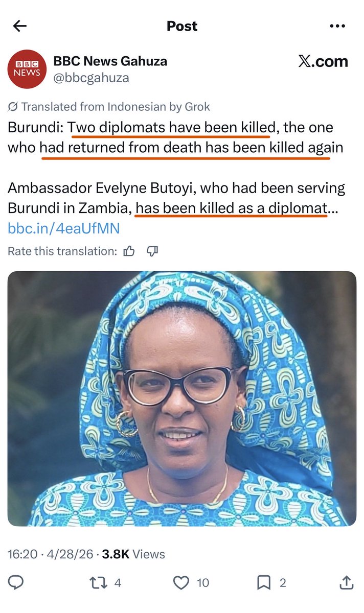 Amb. Willy Nyamitwe tweet media