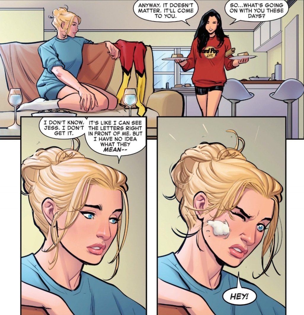 jessica drew (spider-woman) panels tweet media