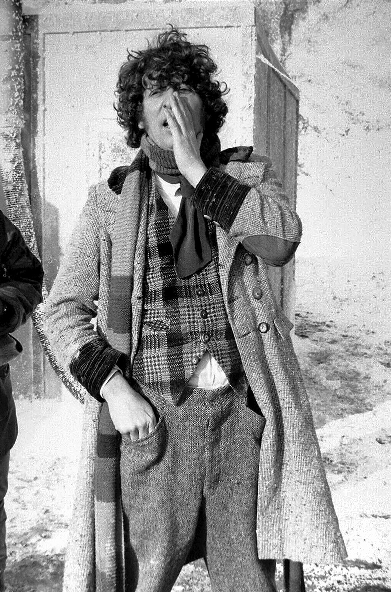 DailyTomBaker's tweet image. Tom Baker during "The Seeds of Doom". #TomBaker #DoctorWho #FourthDoctor