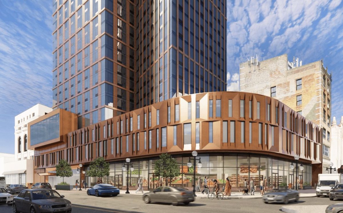 JerseyDigs's tweet image. A 55-story tower with a Whole Foods on the ground floor has been officially approved for Jersey City's Journal Square, bringing 840 residential units to the neighborhood: buff.ly/U5UC003 #JerseyCity #NewJersey
