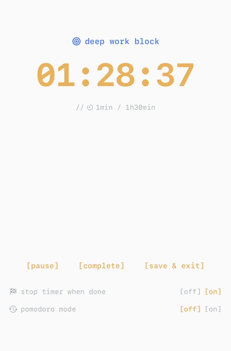 inithabits's tweet image. New feature in init.Habits beta — use timers for your habits.

Pomodoro mode integrated for longer sessions. Custom presets. Live Activity support.

Give it a try!

#iosdev #buildinpublic #appdevelopment