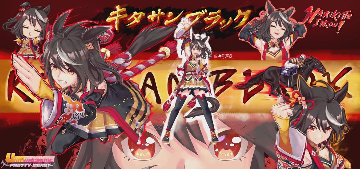 amj28__'s tweet photo. Kitasan Black #ウマ娘 #Umamusume #umamusumeprettyderby https://t.co/jU0iQzNn2D