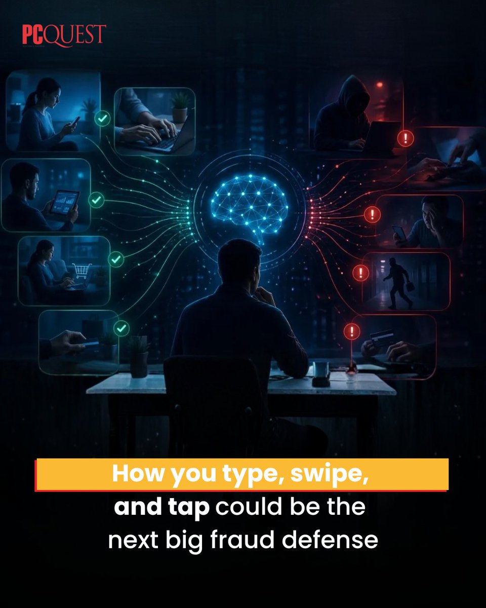 pcquest's tweet image. Fraud detection is outgrowing passwords as banks use behavioral AI to read how users type, tap, swipe, and move money, exposing stolen logins, mule accounts, bots and risky sessions before damage spreads

pcquest.com/security-produ…

#PCQuest #fraud #AI #cybersecurity #deepalgorithms