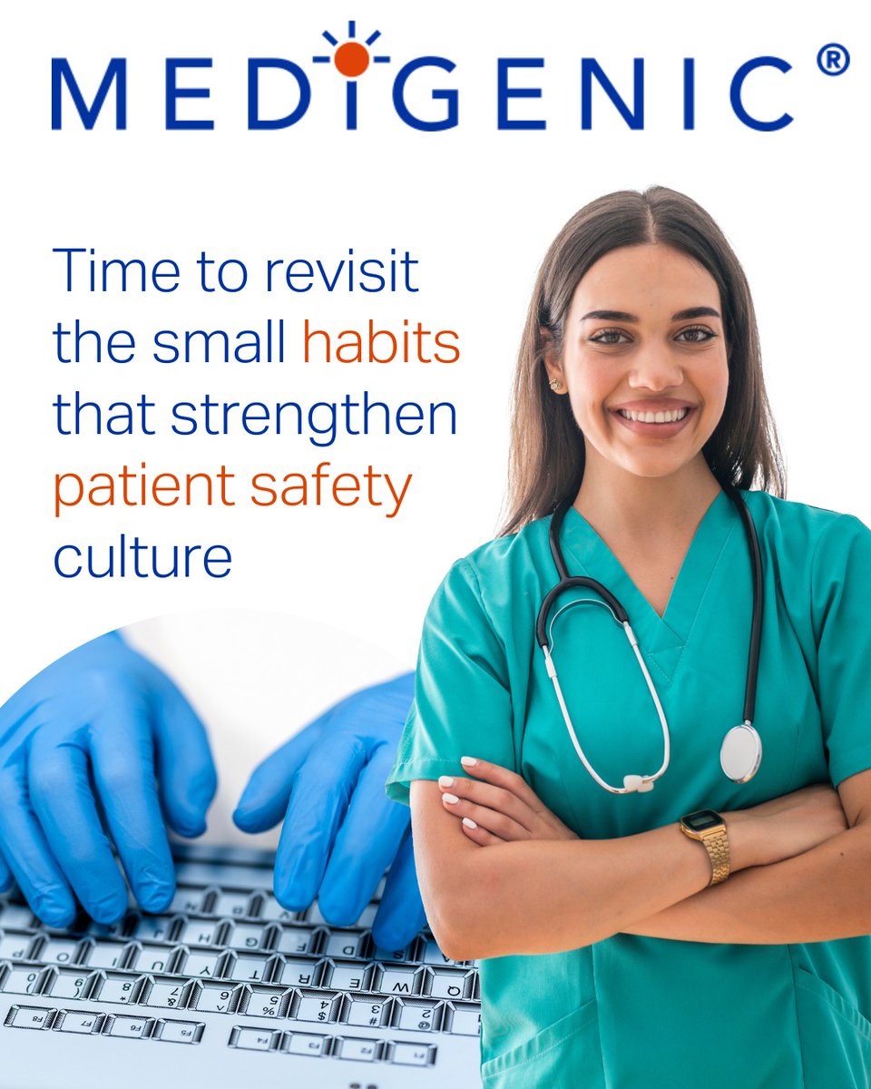 medigenic's tweet image. As April wraps up, it’s a good time to revisit the small habits that strengthen patient safety culture. Regular cleaning of high-touch surfaces helps maintain consistency. 
hubs.la/Q049v4rL0
#Medigenic #InfectionControl #HealthcareSafety #PatientSafety #HAIPrevention