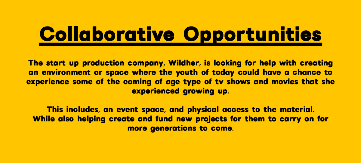 Atlanta-based filmmaker, Jess Lloyd (<a href="/JessJournaling/">Jess Lloyd</a>), is looking for help with collaborative opportunities in the Atlanta area. Her start up media production company is WildHer (<a href="/itsWildHer/">WildHer</a>).

Contact Info:
📩: JessLloydEntBusiness@gmail.com

More details in the media below! ⬇️