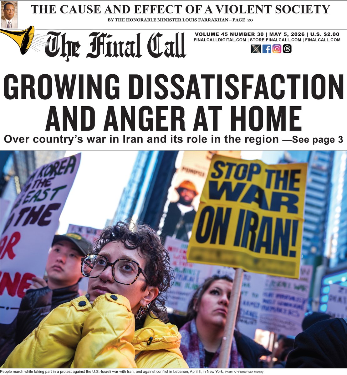 The Final Call News tweet media