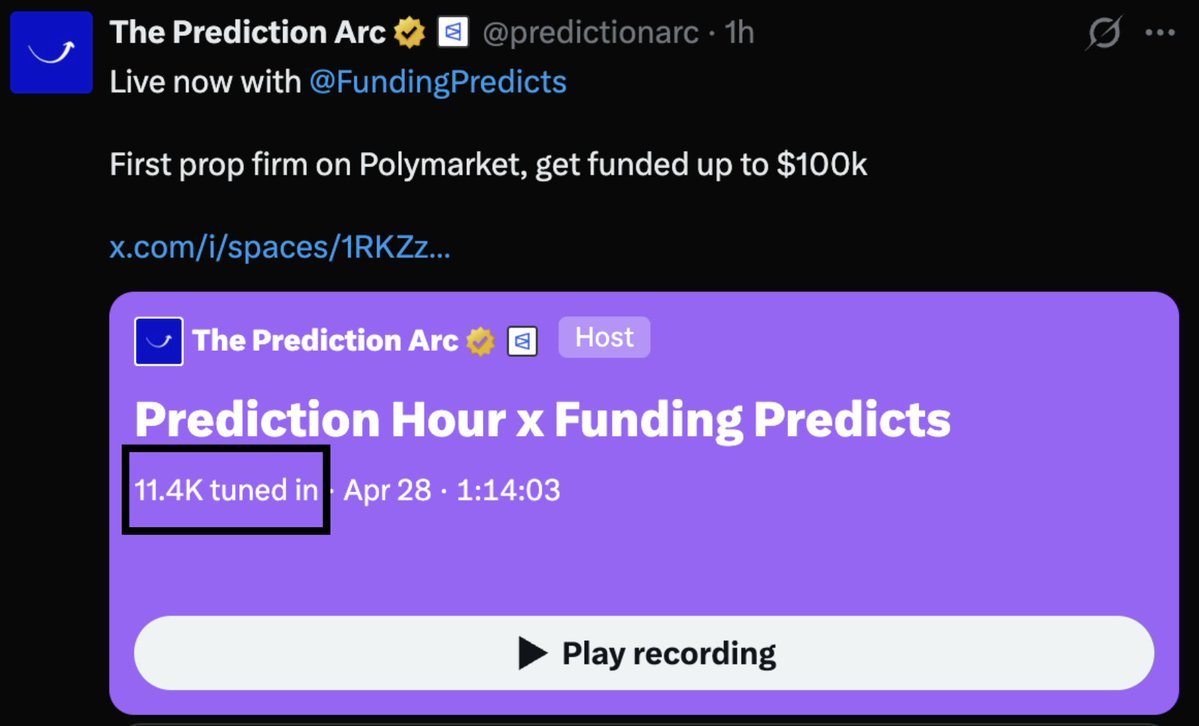 rb (prediction arc) tweet media