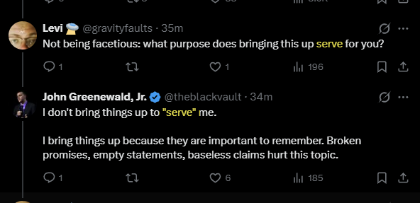 John Greenewald, Jr. tweet media