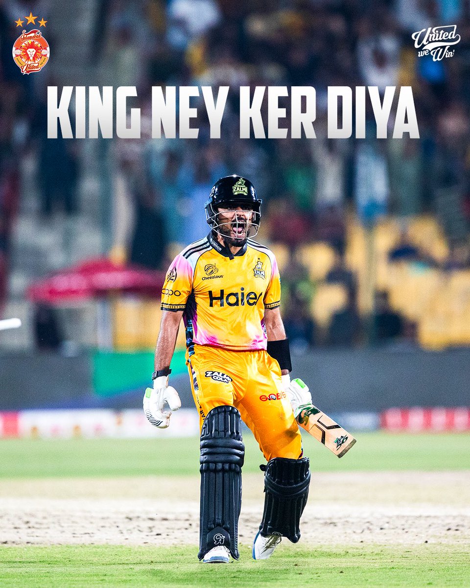 Islamabad United tweet media