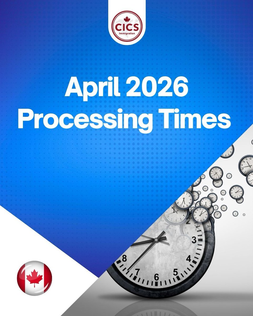 CICSImmigration's tweet photo. If you are relying on a visitor extension or planning a status change, you need to prepare much earlier than before.

📩 Want to plan your next step based on current IRCC timelines?
Book a consultation:
https://t.co/zgY1fowLZ2

#IRCC #ProcessingTimes #CanadaPR #ExpressEntry https://t.co/wjH0F8ooJL