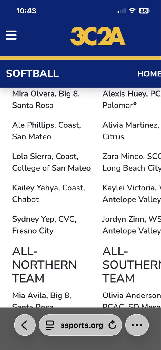 kailey_yahya's tweet photo. Thank you for voting me California All State! https://t.co/L2BMS386nG