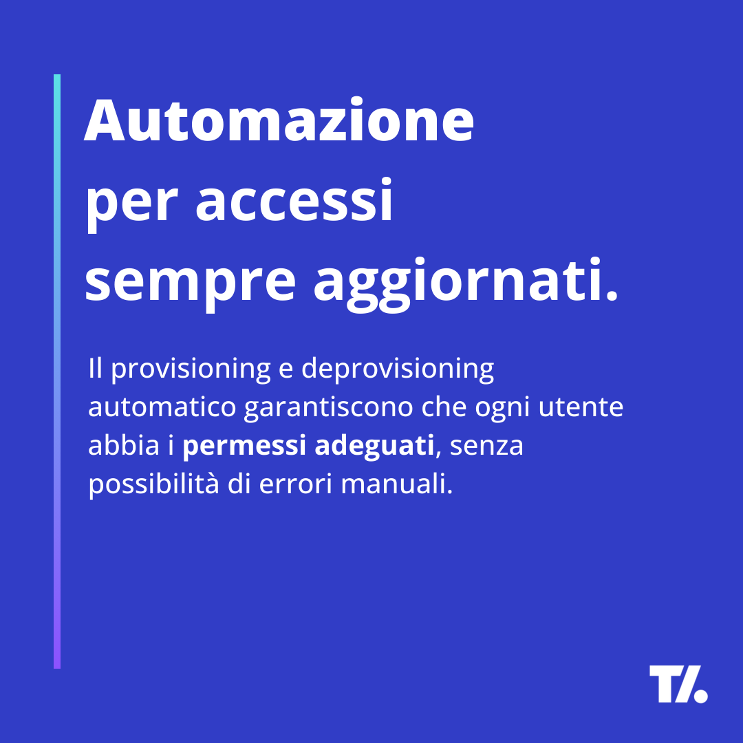 ⚙️ L’IT non può permettersi di perdere tempo nella gestione degli accessi. L'automazione del provisioning e deprovisioning evita errori e assicura conformità e sicurezza.

🚨 Resta al sicuro:
tirasa.net/contatti

#IAM #OpenSource #Cybersecurity