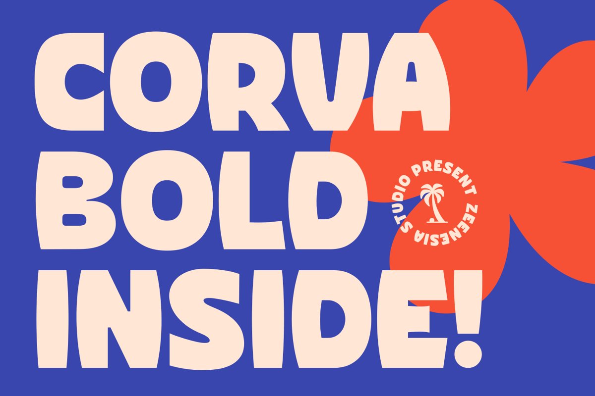 FontSpace's tweet image. Corva Bold Inside by zeenesia studio fontspace.com/corva-bold-ins… #font #typography #graphicdesign