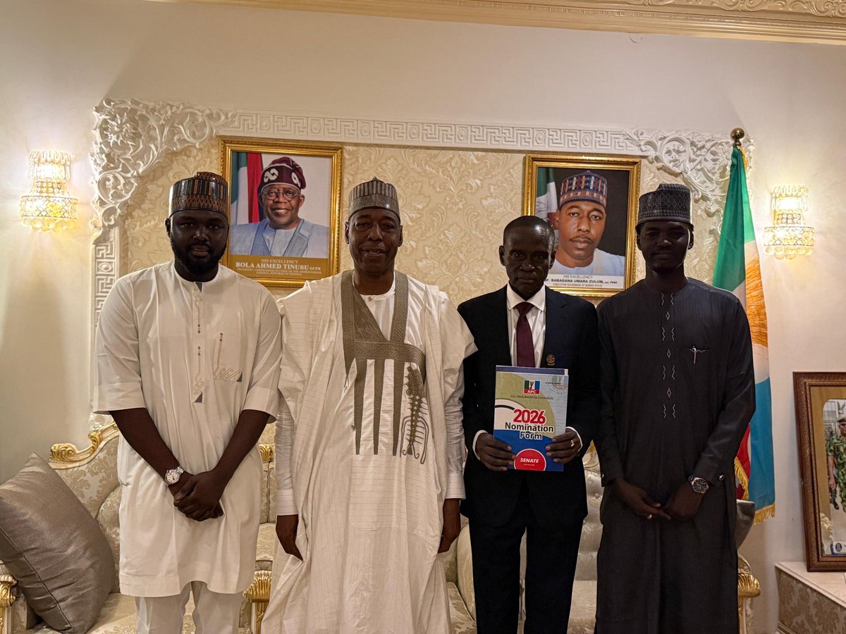 Kbukar_monguno's tweet photo. Chief Whip of the Senate Picks Nomination and Expression of Interest Forms for Second-Term Bid for Borno North Senate Seat
#LetTheGoodWorksContinue https://t.co/7m56PxsEiX