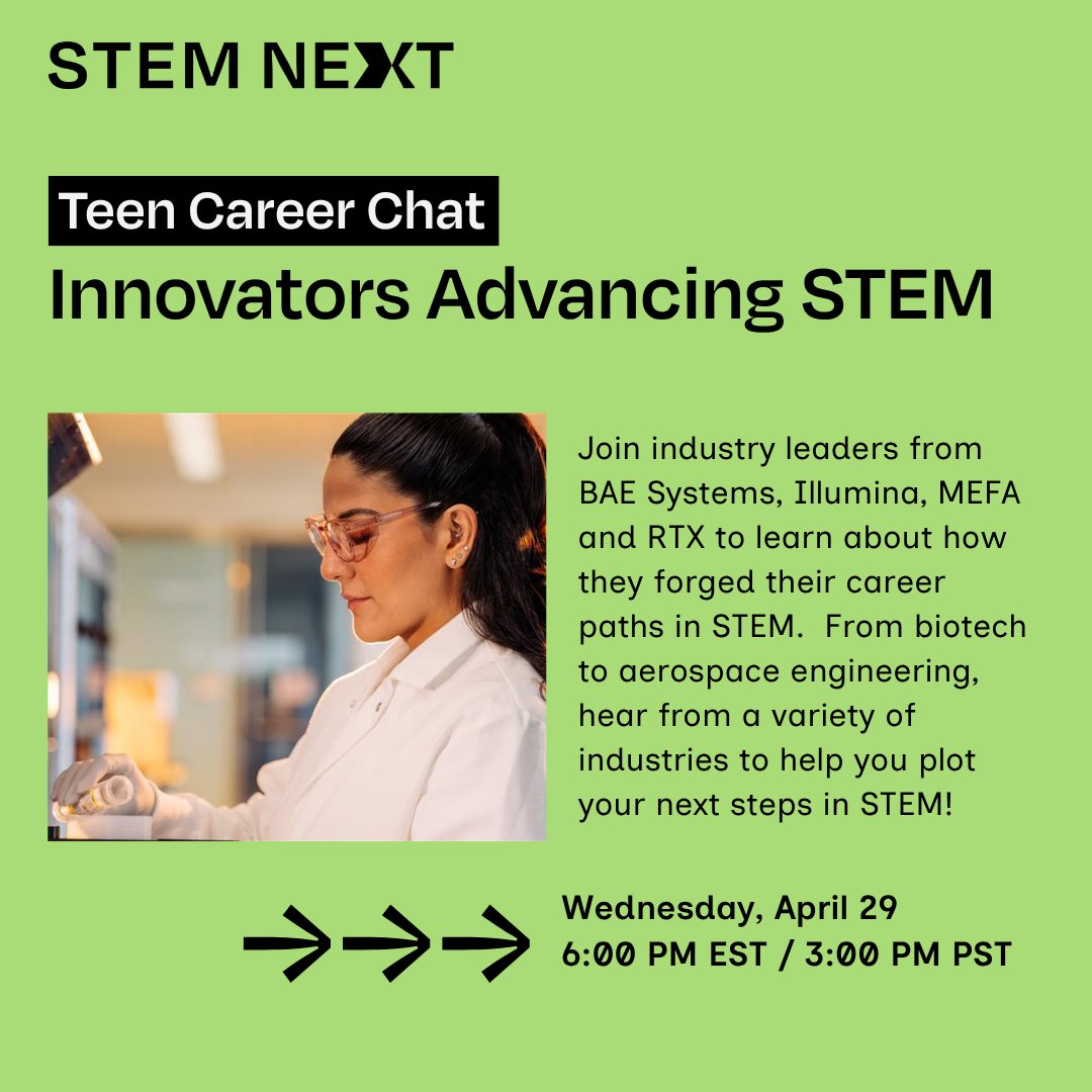 STEM Next tweet media