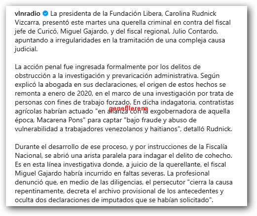 Querella contra fiscal, q "no investigó objetivamente, cierra la causa y sobresee " ¿les suena conocido?