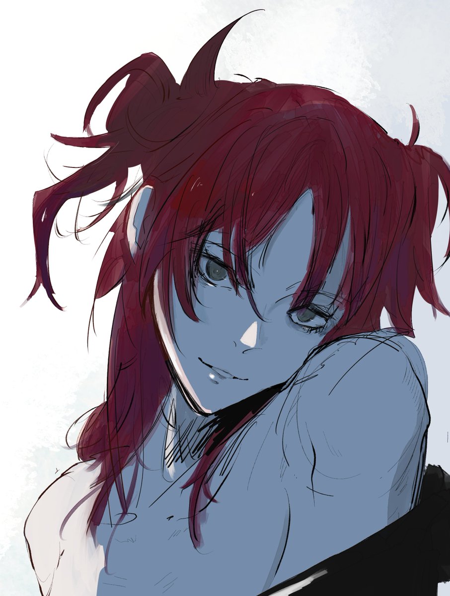 aiiroamane's tweet photo. #IMTHRA2D #Velnica #イラスト https://t.co/Pi4BFwijKk