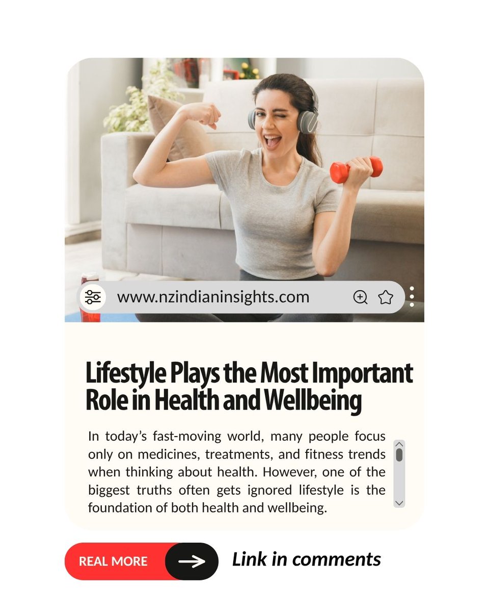 NzIndianInsight's tweet image. Your daily lifestyle choices shape your future health. 🌿

Healthy food, quality sleep, exercise, and stress balance are more important than ever in today’s fast-paced world.

Read full blog link in comments.

#Lifestyle #HealthTips #Wellbeing #HealthAwareness #NZIndianInsights