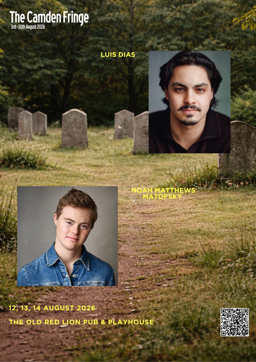 LuisDiasActor's tweet photo. I’m so excited to finally announce that our play Are We Friends? will debut this summer at Camden Fringe.

📍 Old Red Lion Pub &amp; Playhouse, London 🗓️ 12, 13, 14 August | Camden Fringe 🎟️ Tickets now live — https://t.co/ZxhnqbXmuC https://t.co/gbfN1nnCRh