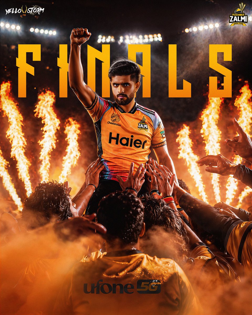 𝑰𝒏𝒕𝒐 𝒕𝒉𝒆 𝑭𝒊𝒏𝒂𝒍𝒔 💛⚡
Eyes on the Trophy 🏆

One more battle stands between us and glory 🏏🔥

#RiseofZalmi #YellowStorm #HBLPSL11 #PZvIU #Zalmi