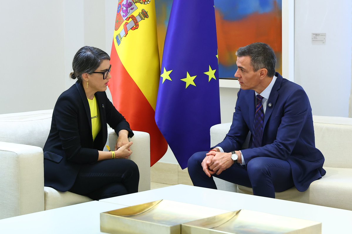 Pedro Sánchez tweet media