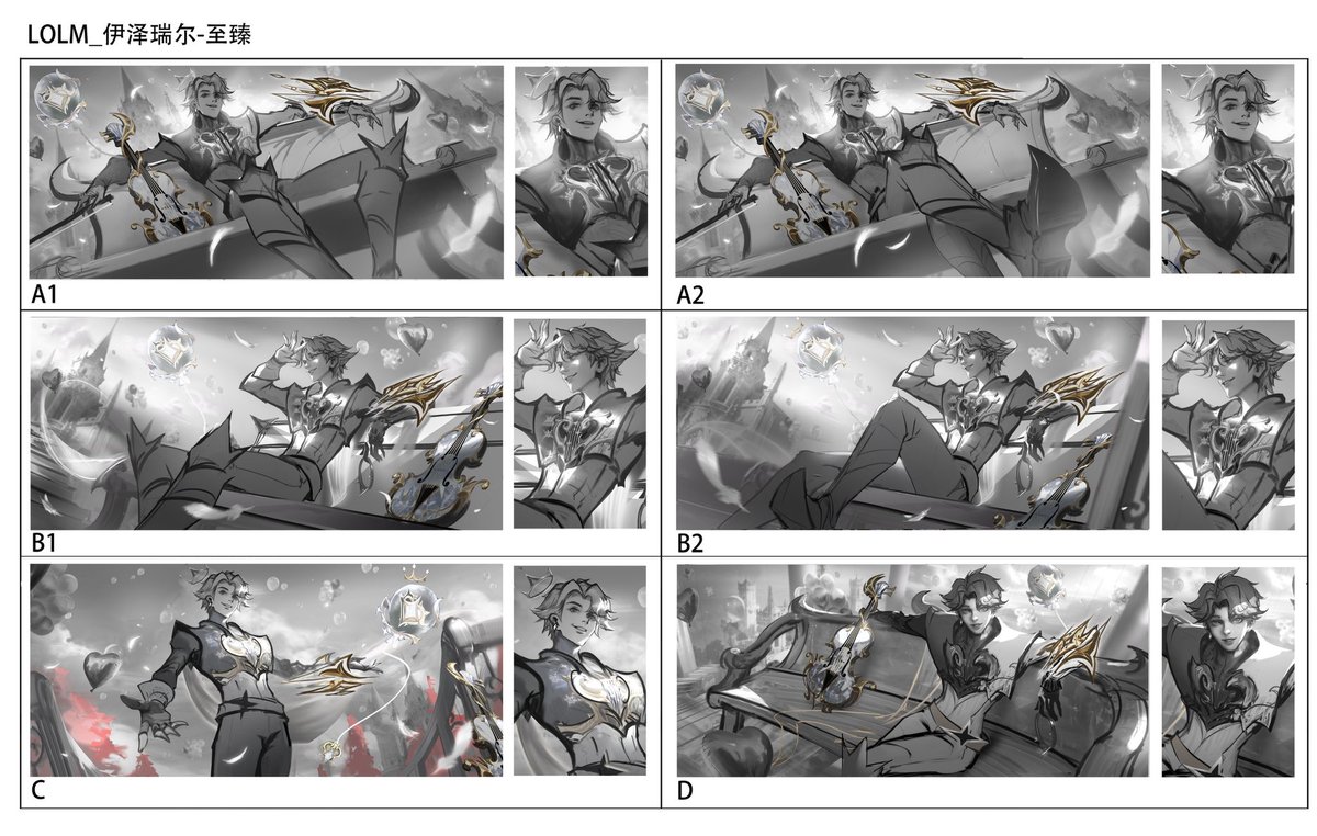 Hi, I'm happy to show you some splash art I did for the League of Legends. I hope you enjoy my art.