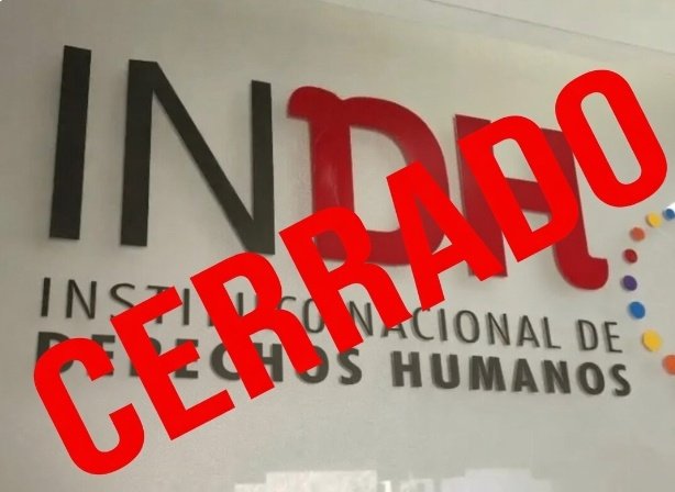 Hay que cerrar el INDH
Es un nido de ratas