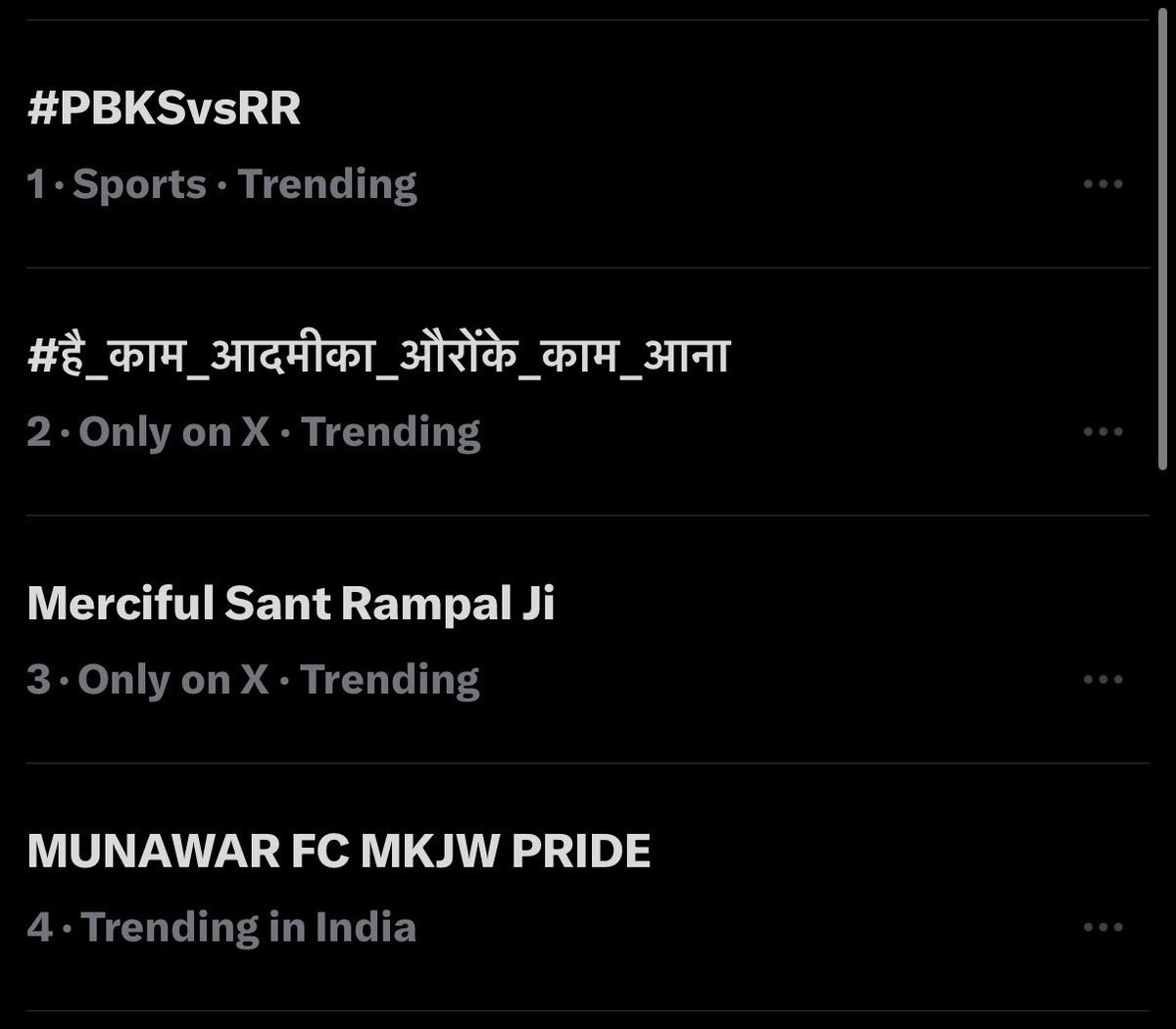 Congratulations cult janta we are trending at no 4 

MUNAWAR FC MKJW PRIDE