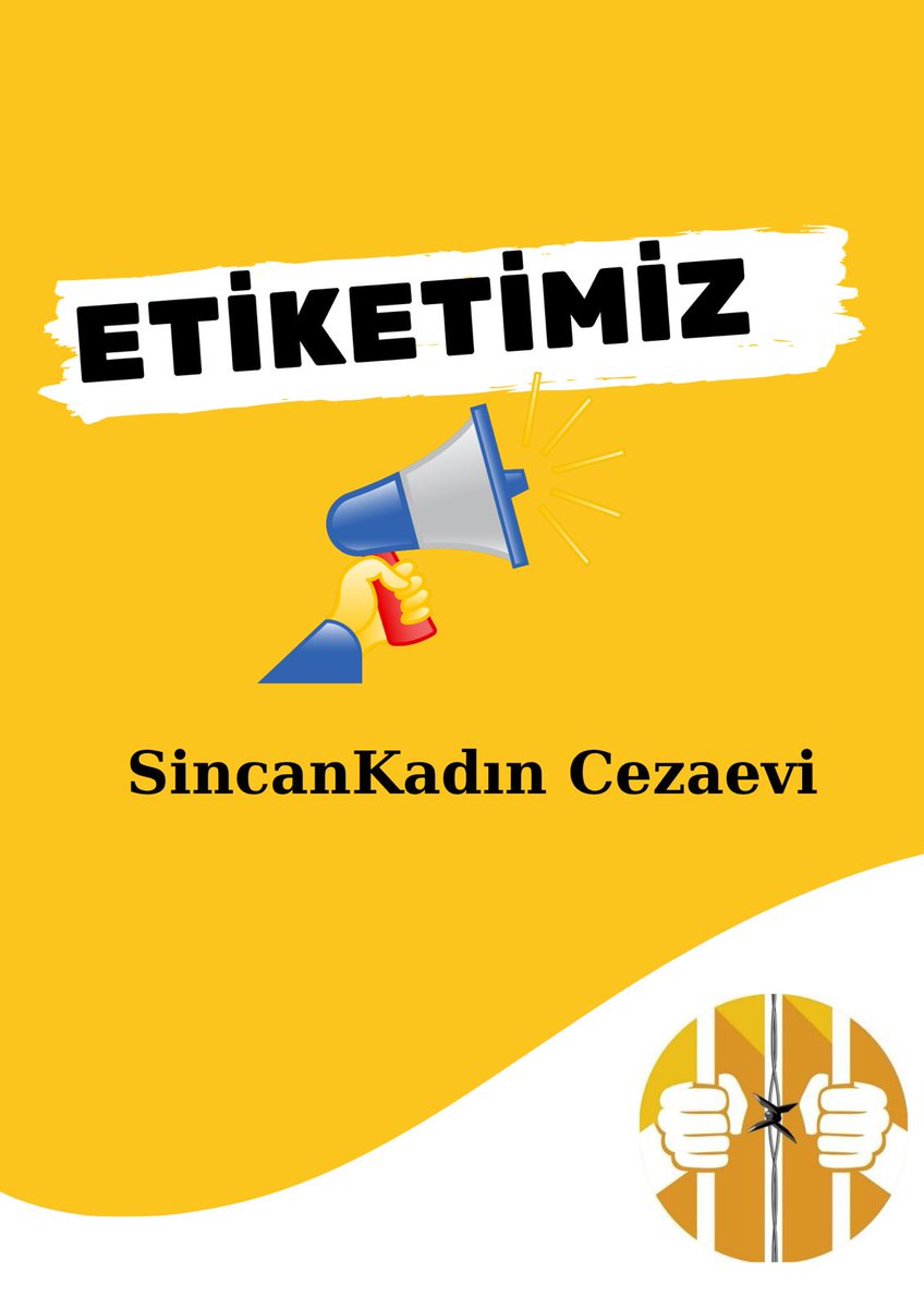 cezaeviihlaller's tweet photo. 📢 ETİKETİMİZ  📢

        👇🏻👇🏻👇🏻

SincanKadın Cezaevi

       👇🏻👇🏻👇🏻 https://t.co/kAwL7Me65m