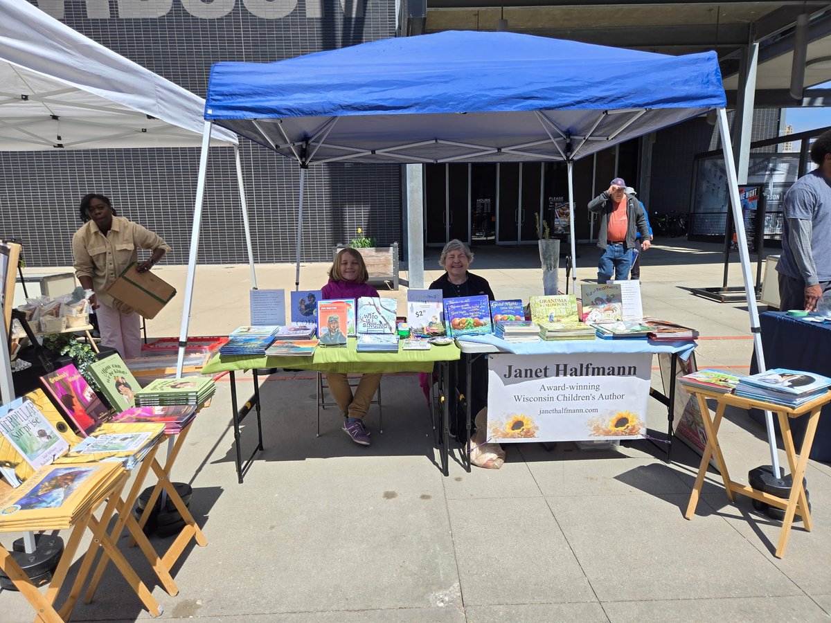 JanetHalfmann's tweet photo. Come chat children's books at TOSA Locally Made Spring Pop-Up May 2, 2026, 10-3. I'll have my new Who Is Singing  just right for spring, my popular Grandma Is a Slowpoke about cherishing nature &amp; those you love, perfect for Grandmas Mother's Day, &amp; many books for summer reading! https://t.co/lm5zSFMSYe