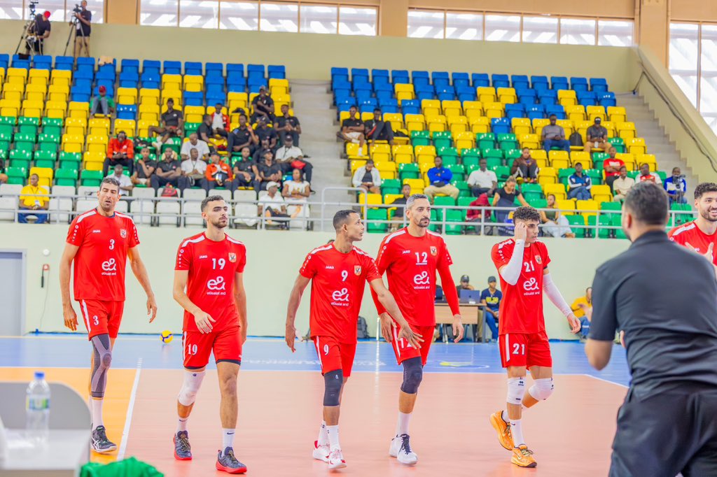 sport_svoleybal's tweet photo. We were so honored to face off against @ahly_volleyball , the champions from Egypt . 

It was one of the games that we enjoyed the most,  one we learned so much from, and definitely one that  the boys longed for 🥳🥳🥳

The Africa Club championships are there for the experience and this being  our first appearance we are grateful for all experience and the lessons.
