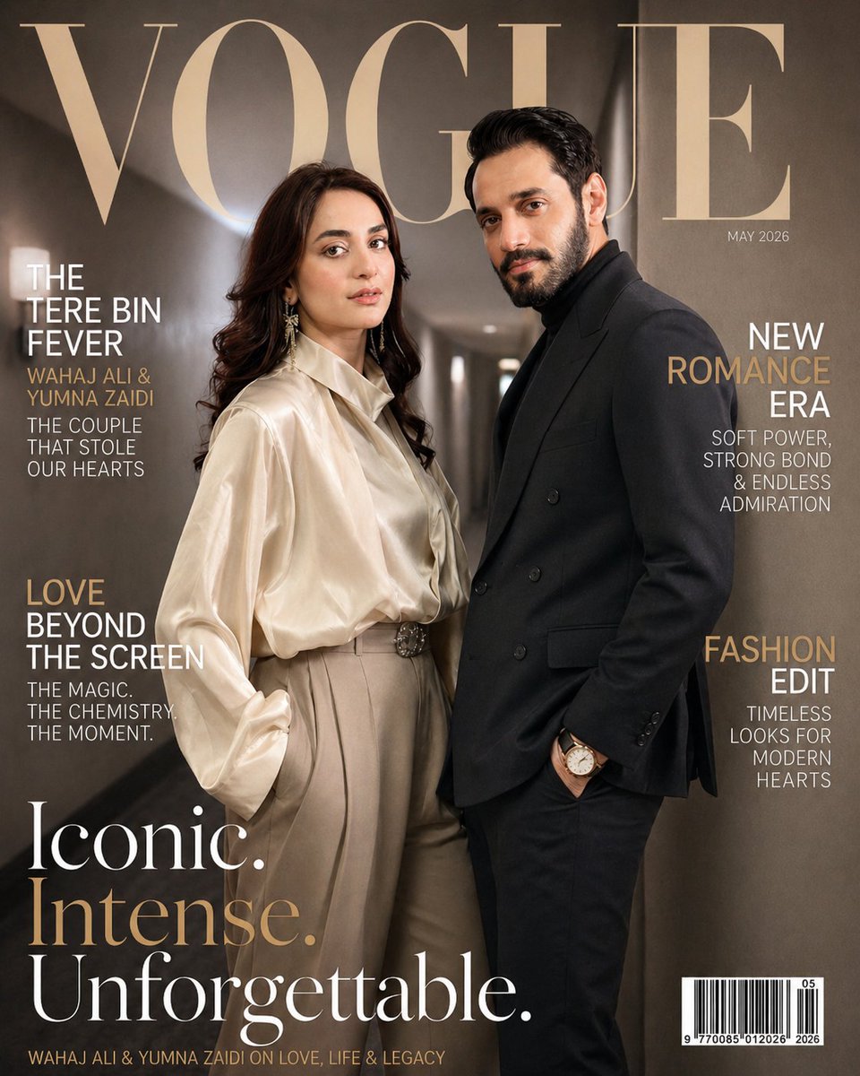 aairaaaa's tweet photo. They look drop-dead gorgeous &amp; super HOT on this Vogue cover..pls make this come true🥵🙏

#WahajAli • #YumnaZaidi https://t.co/UnC2voq3Bw