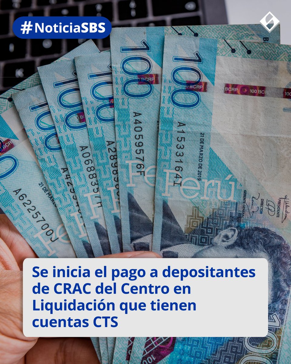 SBSPERU's tweet image. #NoticiaSBS Este segundo listado incluye a depositantes que mantienen cuentas de Compensación por Tiempo de Servicios (#CTS). El pago de la cobertura del Fondo de Seguro de Depósitos (#FSD) se viene realizando en las oficinas de Caja Arequipa, a nivel nacional.

Los clientes