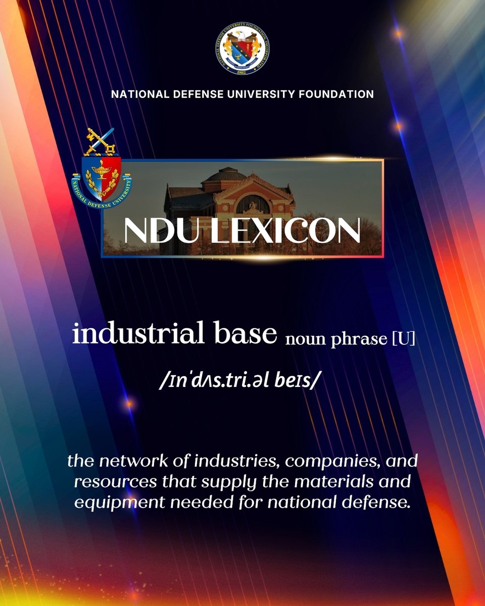 NDU Foundation tweet media