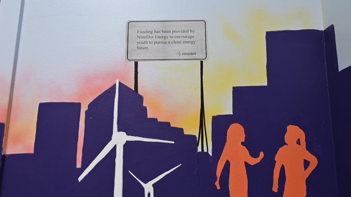 ninedotenergy's tweet image. Where creativity, community, and sustainability meet. For 70+ years, @vbgcq has empowered youth with safe spaces to learn and grow. Their new Tech &amp;amp; Clean Energy Lab and mural help inspire the next generation. Thank you to @Costa4NY! 
 #CleanEnergy #CommunityImpact