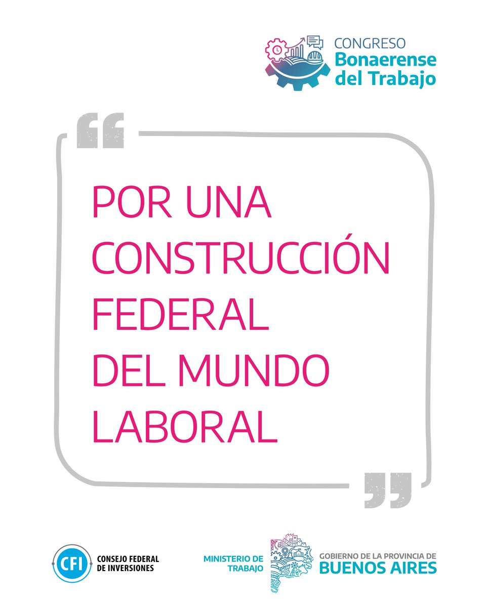 Trabajo PBA tweet media