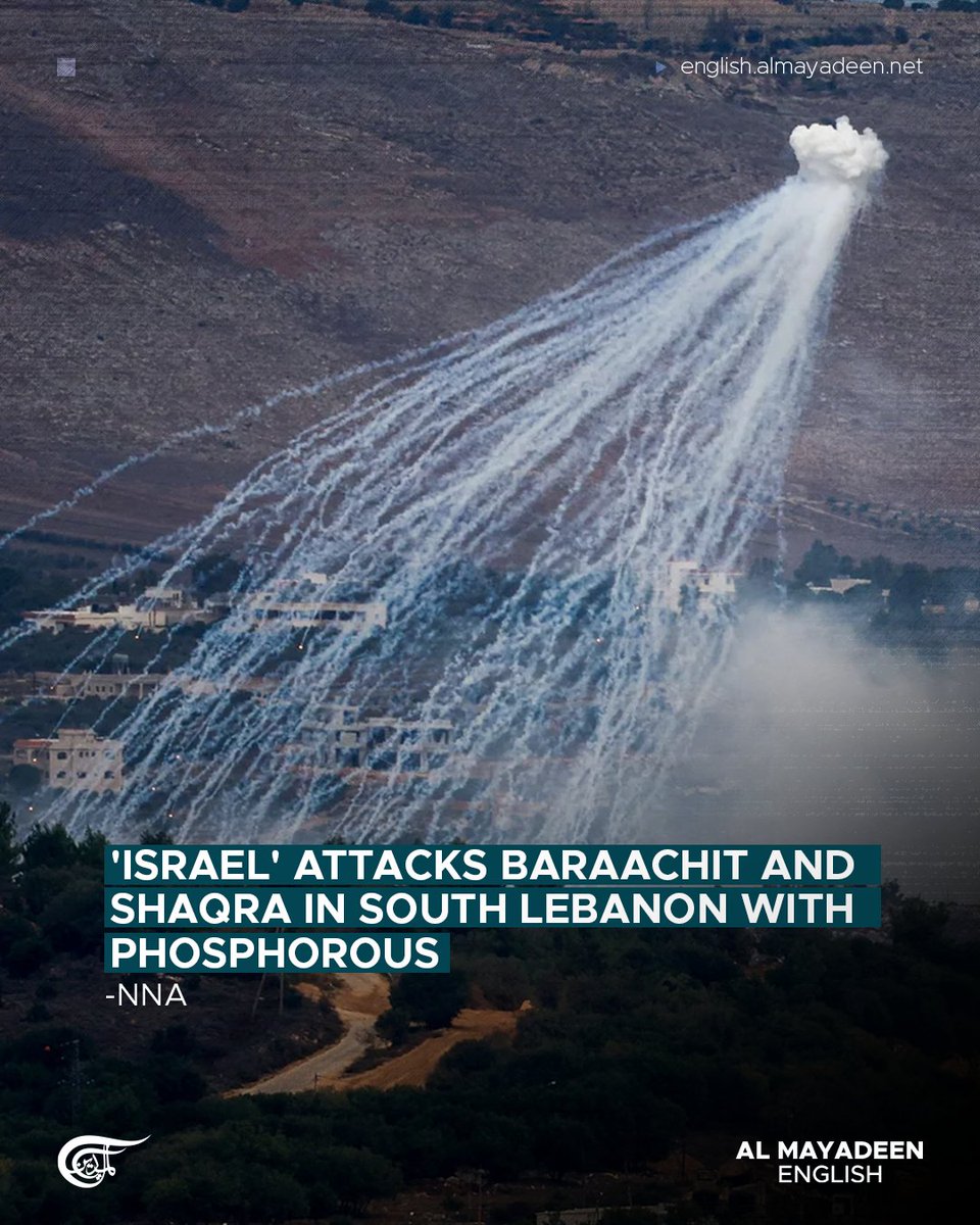 MayadeenEnglish's tweet image. The Israeli violation of the ceasefire in Lebanon continues, and so does its brutality in the South, as it continues to attack towns and villages and demolish civilian infrastructure. 

#Lebanon's National News Agency (NNA) reported that Israeli warplanes attacked the southern