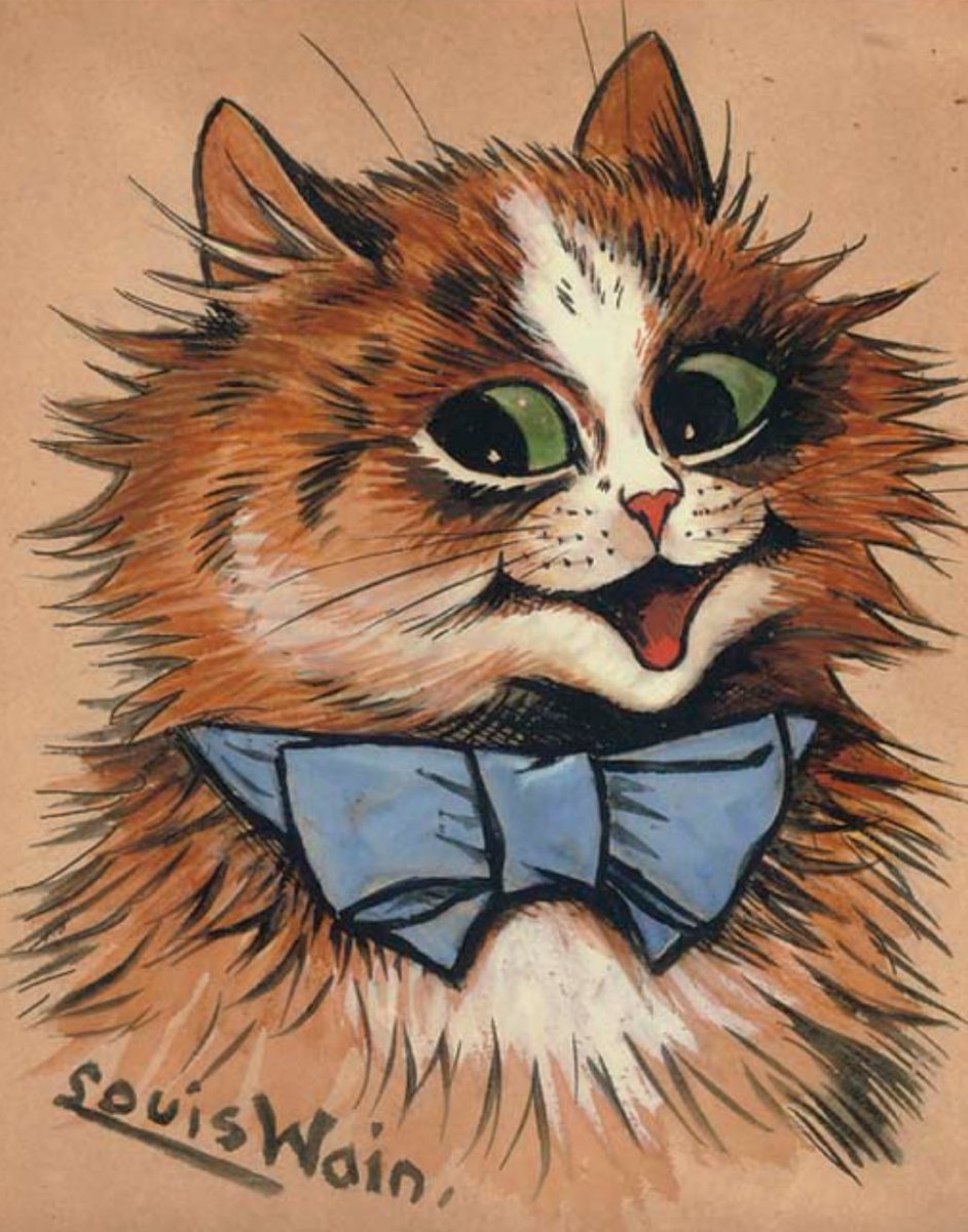 Louis Wain Bot tweet media