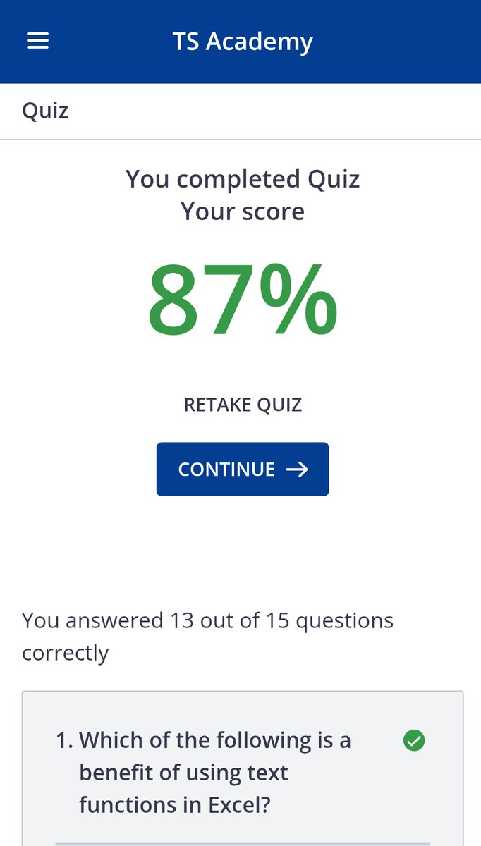 daisy__blaq's tweet photo. After 3 weeks of classes, I had my first quiz and scored 87%. @TechSphereAcad
It wasn't perfect, but it showed me I was actually learning.
And that mattered. @ezekiel_aleke
What was your first score when you started something new? 👇

#DataAnalytics #LearningInPublic #TechJourney https://t.co/BoTLrkN2YP