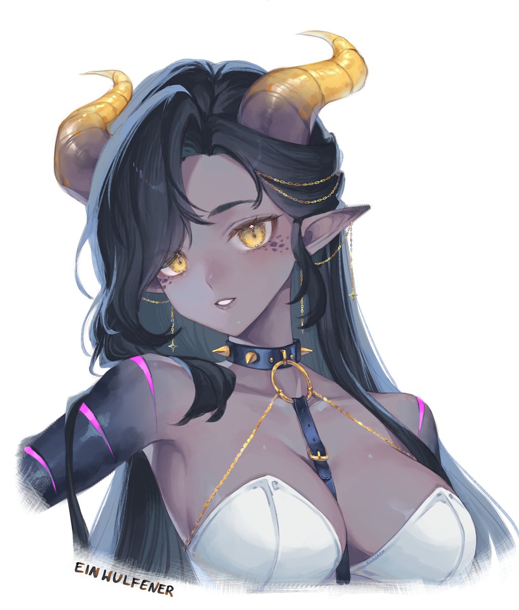 ellireii's tweet photo. Portrait commis open （˶′◡‵˶）I'm curious if anyone would be interested 👉👈 https://t.co/X0kmZcvSUj