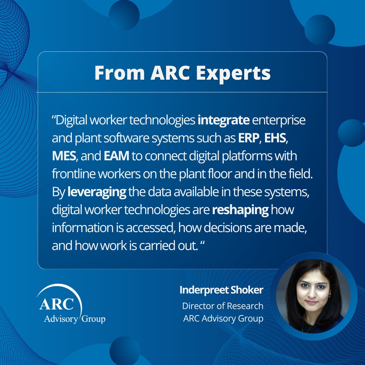 ARC Advisory Group tweet media