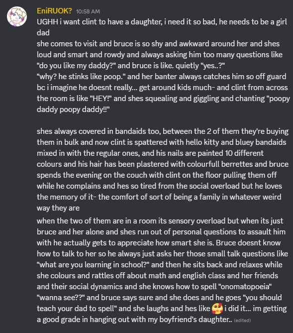EniRUOK's tweet photo. ive been turning a little bit insane over #hulkeye i feel so bad for oomfy who has to sit through my insane ramblings- https://t.co/NJ1YVi4nmM
