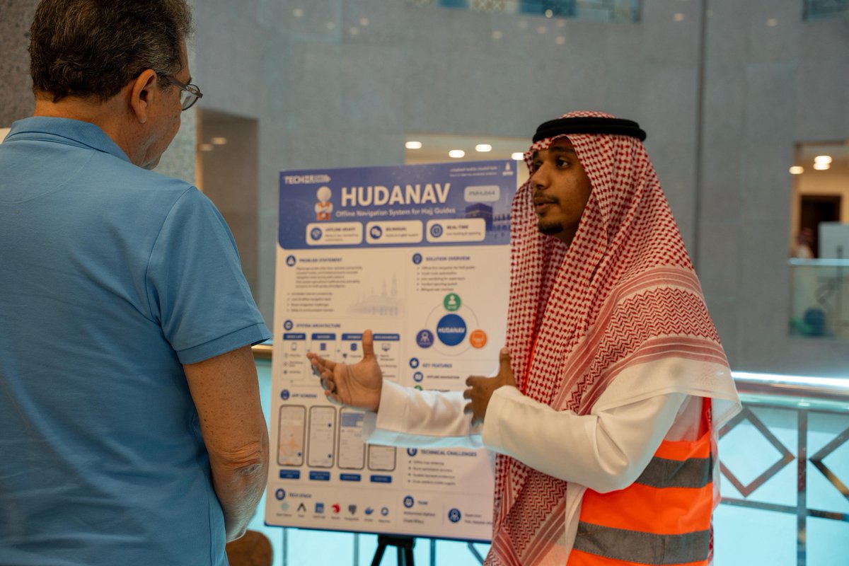 KAU_Events's tweet photo. لقطات من اليوم الثالث في Tech Hub،
حيث استمرت الفعالية في استقبال زوارها وسط أجواء مليئة بالشغف، والتجربة، والتفاعل.

#جامعة_الملك_عبدالعزيز #KAU #TechHub3 https://t.co/Kz2ZfH9xDP