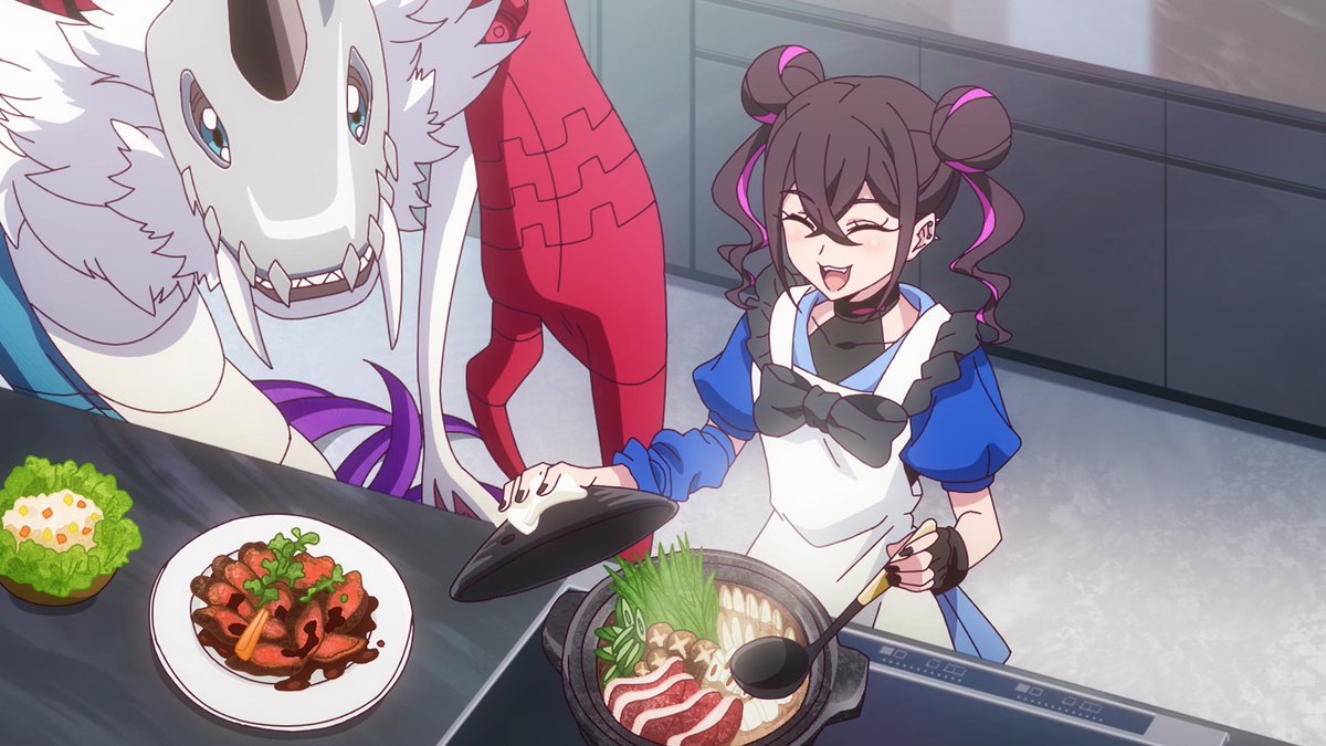 Solo una chica y su Digimon. 🥰
¿Cuál es tu personaje femenino favorito en DIGIMON BEATBREAK? 🦎✨

#DIGIMON #BEATBREAK #Anime