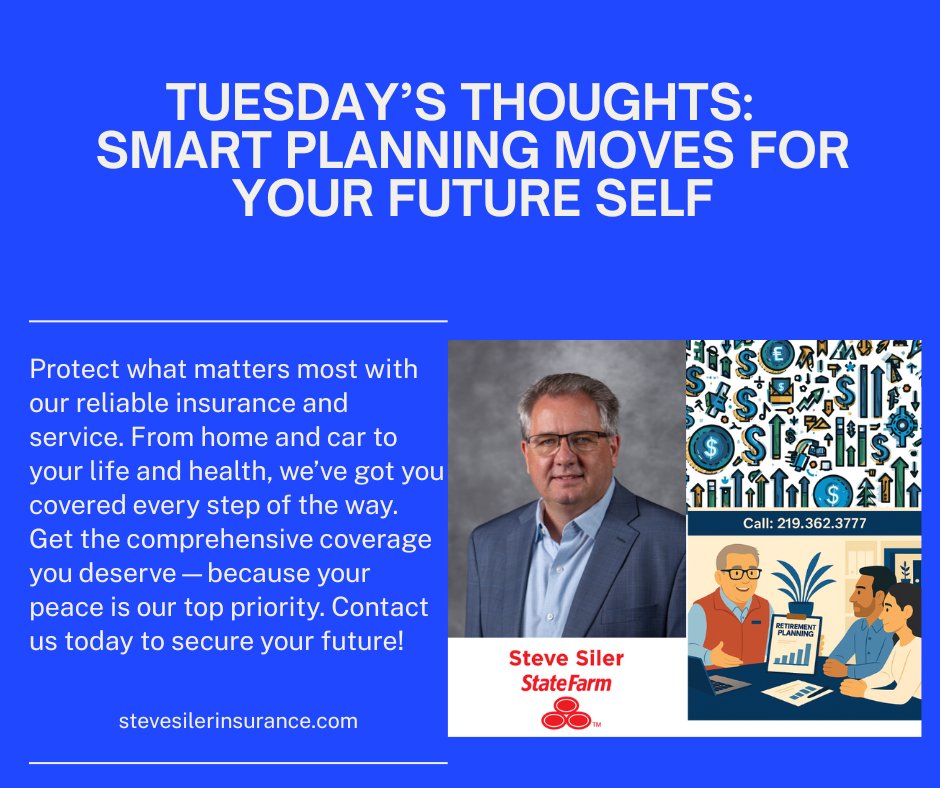 SSilerStateFarm's tweet image. Tuesday's Tip - Track net worth quarterly to see progress. #WealthTracking #SmartMoves #FutureSelf #TakeActionTuesday #SteveSilerStateFarm